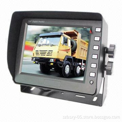 5.6-inch Digital Car Monitor for Crane Rear-view System, 12-32V Working Voltage